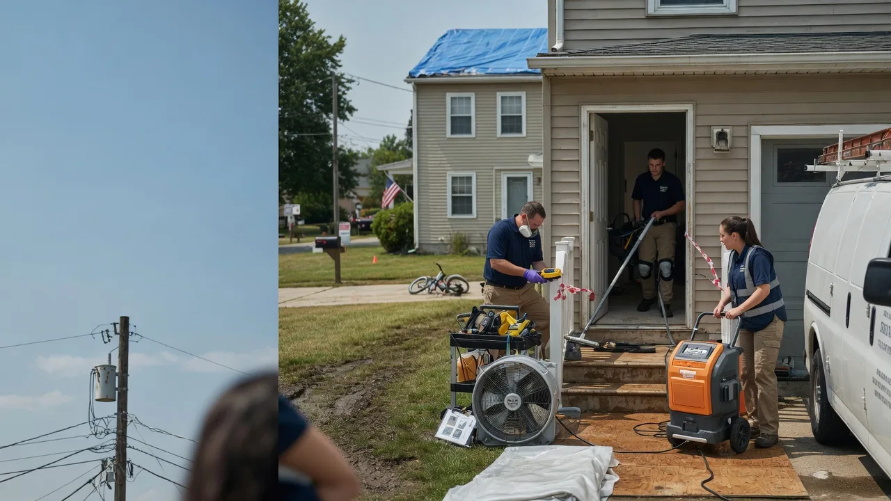 Water Damage Repair in Petersburg, OH near me